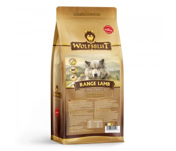 WOLFSBLUT RANGE LAMB SMALL BREED - Агнешко месо с кафяв ориз 7.5 кг (за малки породи)